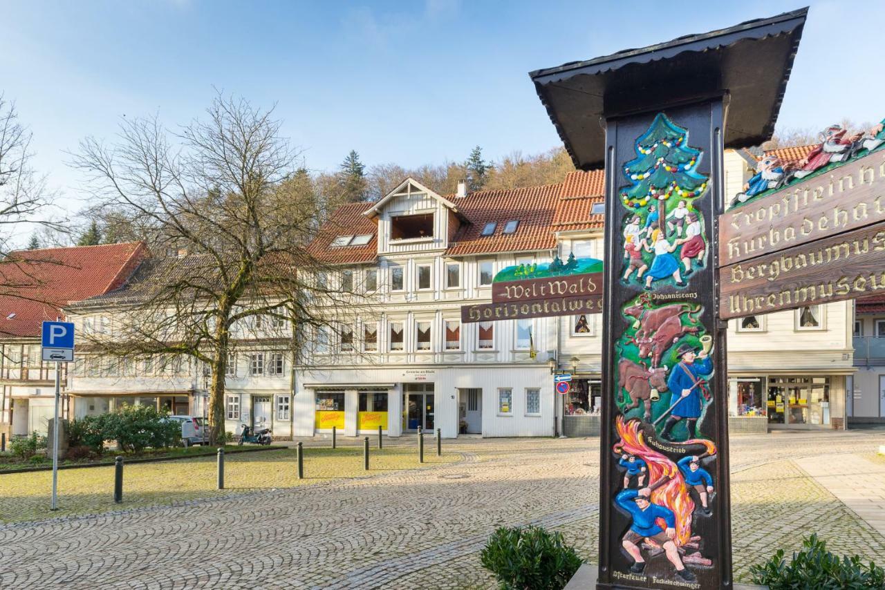 Ferienwohnungen Am Markt Bad Grund Esterno foto